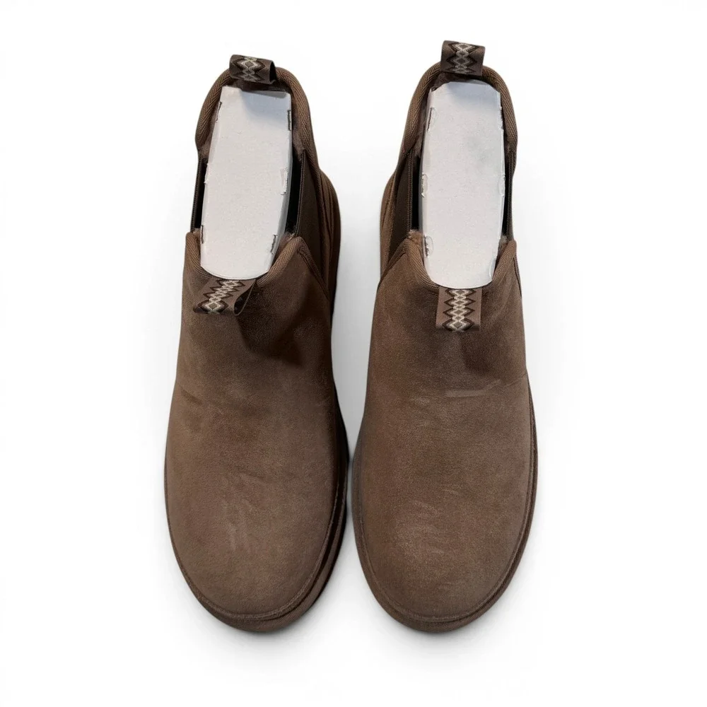 UGG Neumel Chelsea Boots Chestnut Suede Ankle 1121644 Mens 11 New